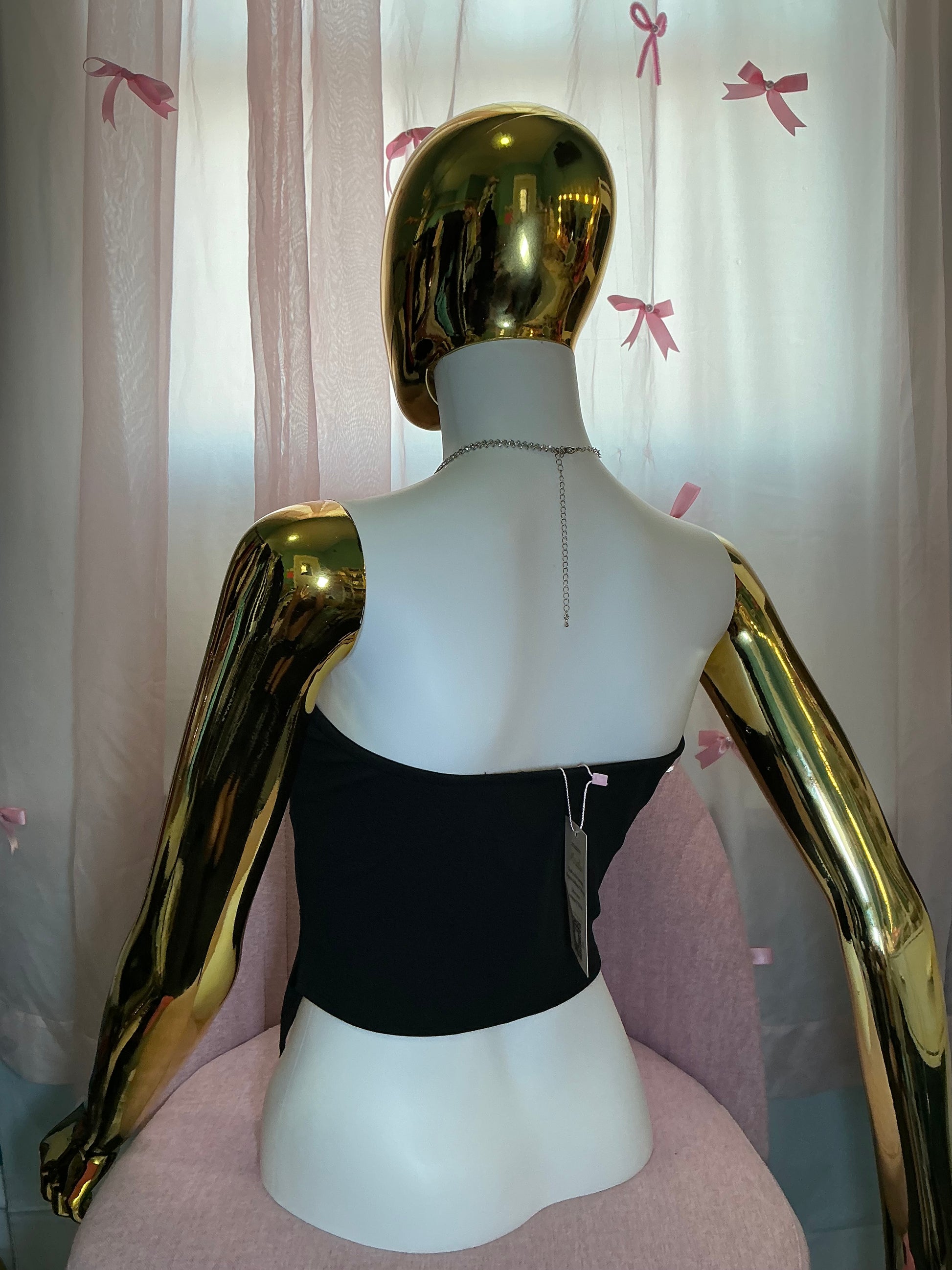 “Charm Bow” Top