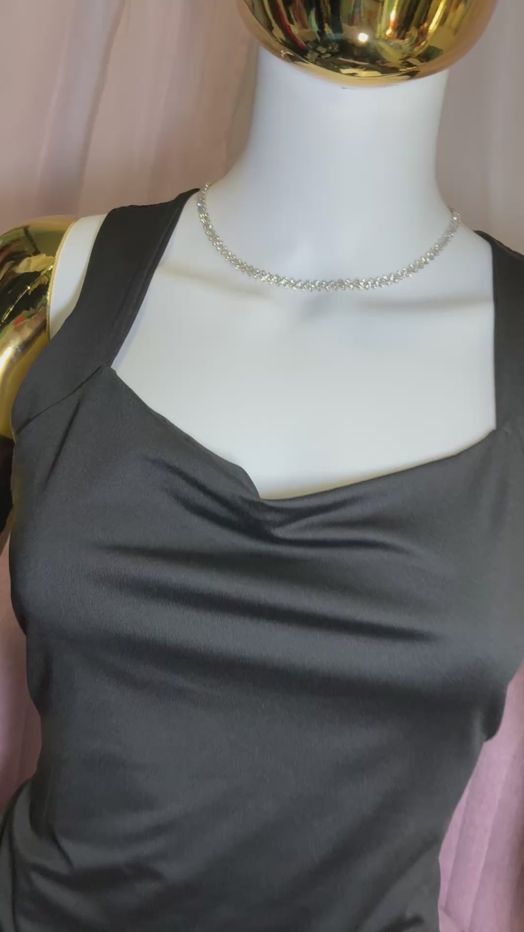 "Chic Square Top" Fitted Top