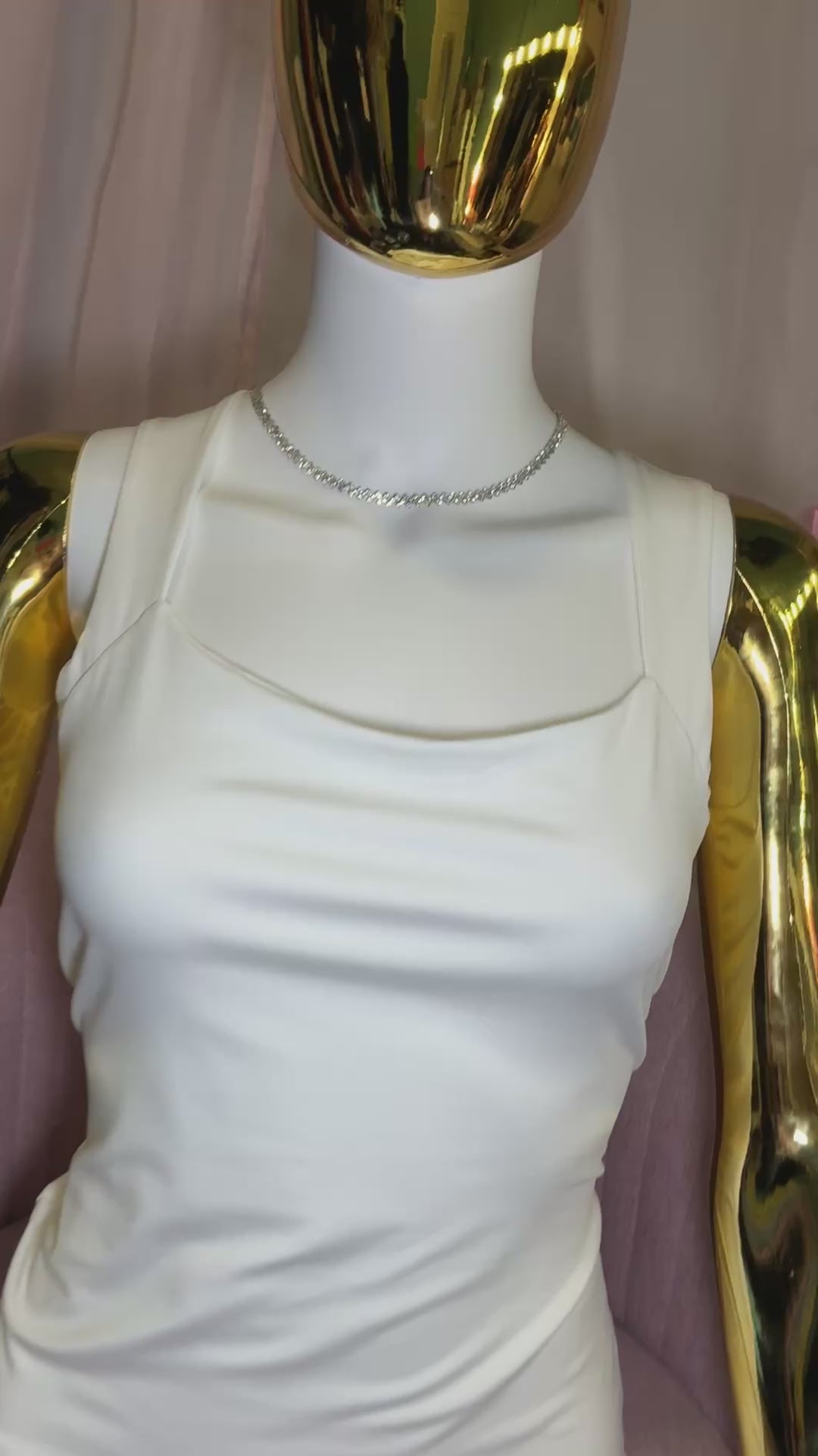 "Chic Square Top" Fitted Top