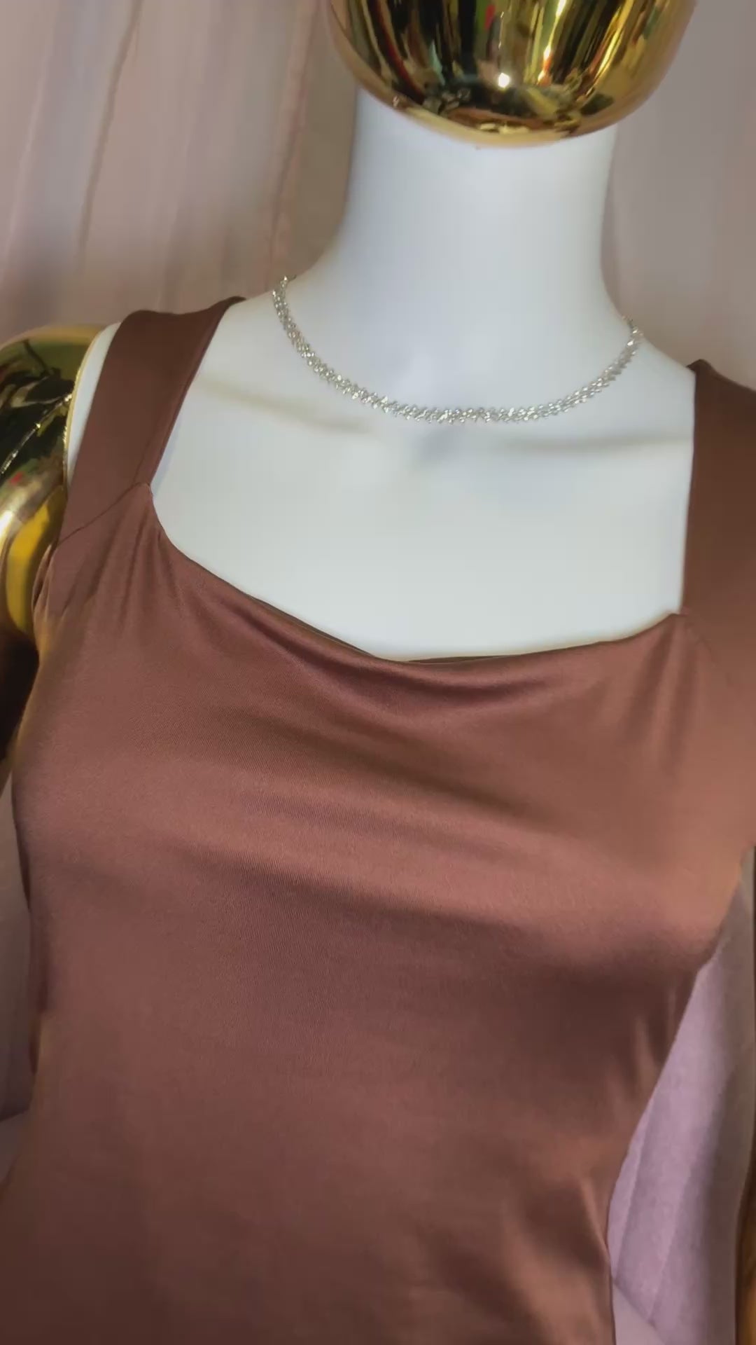 "Chic Square Top" Fitted Top